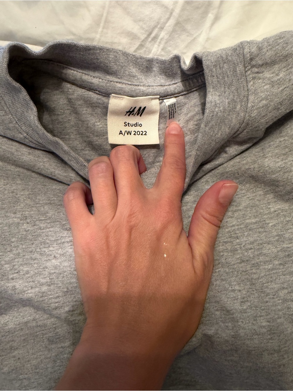 H&M Studio Padded T- Shirt XS-S - Picture 5 of 7